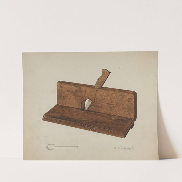 Rabbet Plane by Lloyd Charles Lemcke