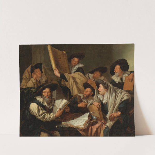 Rabbinical Discussion by Jacob Toorenvliet