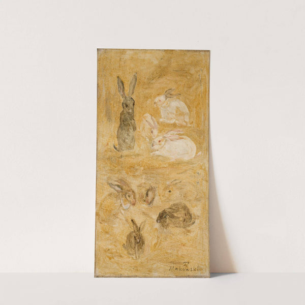 Rabbits by Tadeusz Makowski