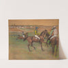 Race Horses (ca. 1885–88) by Edgar Degas