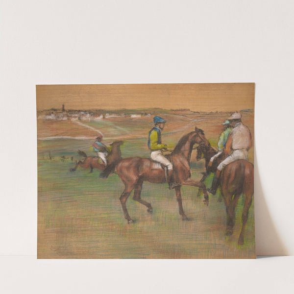 Race Horses (ca. 1885–88) by Edgar Degas