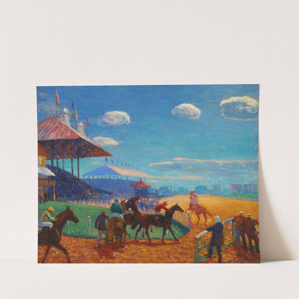 Race Track by William James Glackens