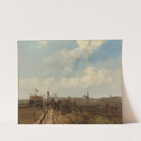 Racetrack at Scheveningen, opened 3 August 1846 by Charles Rochussen