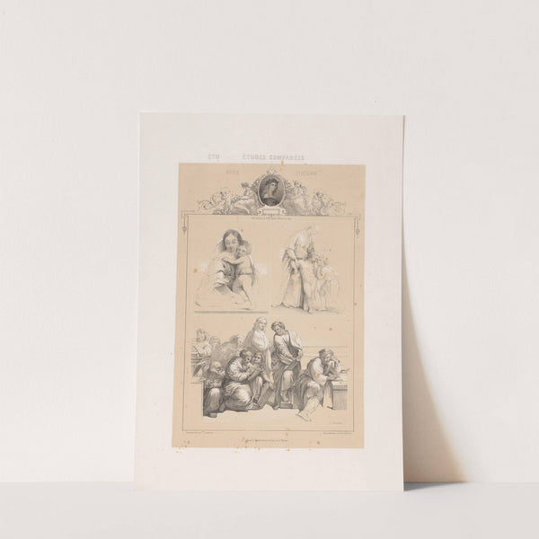 Rafaël – École Italienne (1850) by Joseph Rose Lemercier