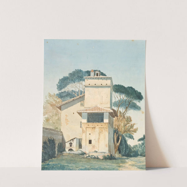 Raffaels atelier i Villa Borgheses have. Rom by Fritz Petzholdt