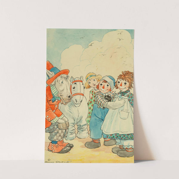 Raggedy Ann and Andy and the Camel with the Wrinkled Knees by Johnny Gruelle