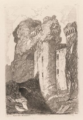 Ragland Castle, Monmouhshire (1838)