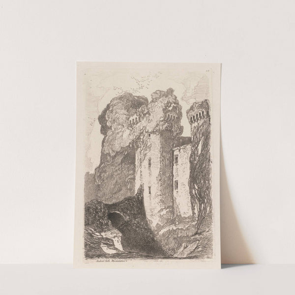 Ragland Castle, Monmouhshire (1838) by John Sell Cotman