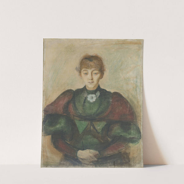 Ragnhild Bäckström (Ca. 1894) by Edvard Munch