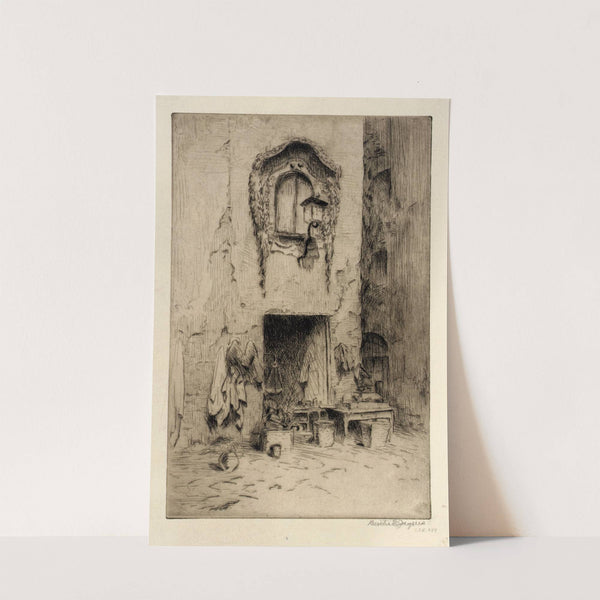 Ragpicker's Shop, Florence by Bertha Jaques