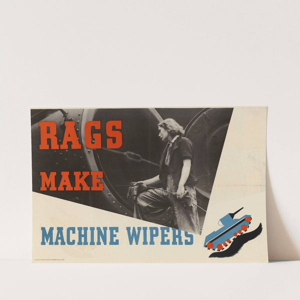 Rags Make Machine Wipers by Anonymous