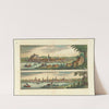 Ragusa, Negroponte (17th century) by Matthaus Merian