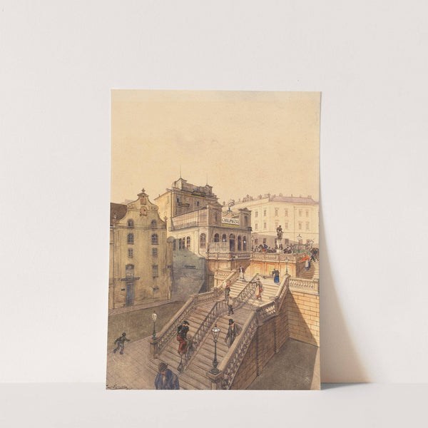 Rahlstiege, Mariahilfer Straße (1895) by Carl Pippich