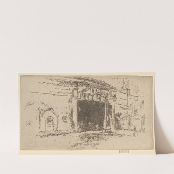 Railway Arch (ca. 1887–1892) by James Abbott McNeill Whistler