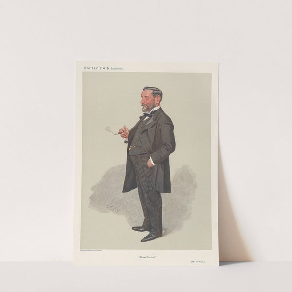 Railway Officials – ‘Great Central’. Mr. Samuel Fry. 30 October 1907 (1907) by Leslie Matthew Ward