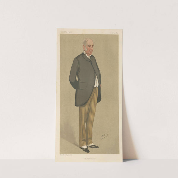 Railway Officials – ‘North Western’. Sir George Findlay. 29 October 1892 (1892) by Leslie Matthew Ward