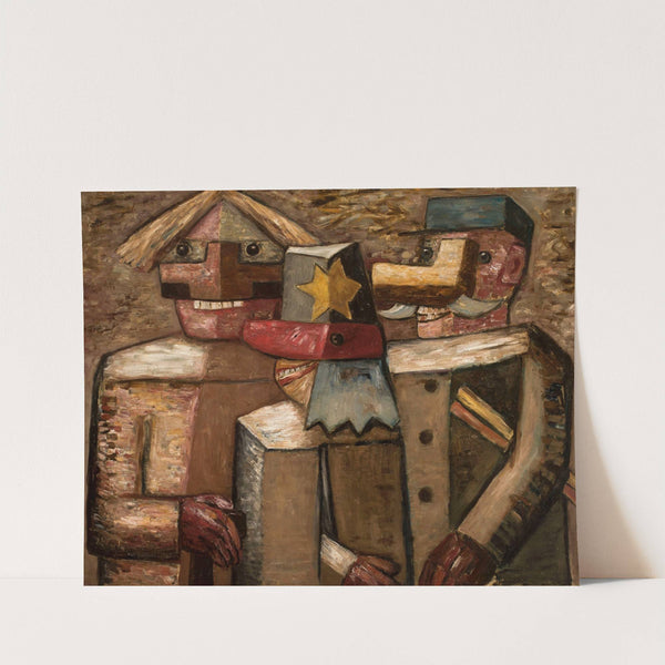 Railwaymen by Tadeusz Makowski