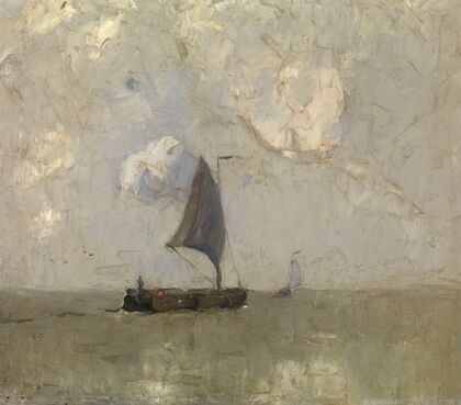 Rain on the Scheldt
