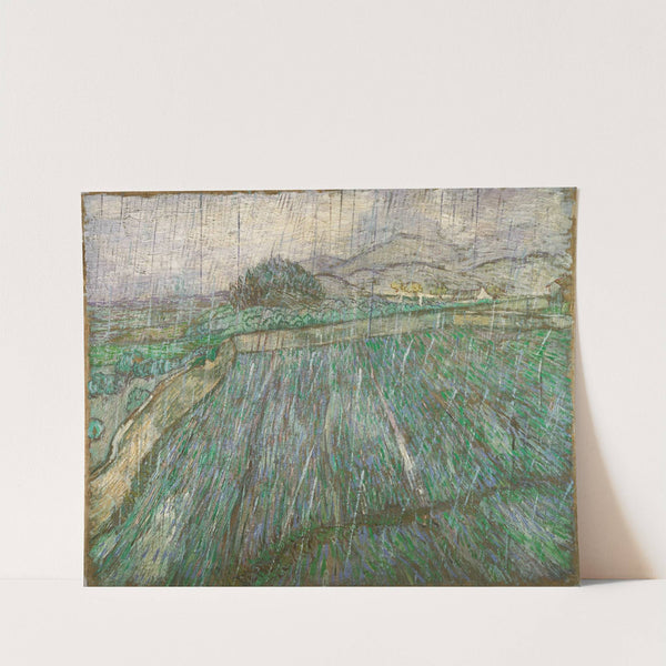 Rain by Vincent van Gogh