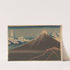 Rainstorm beneath the Summit (Sanka Haku-u) by Katsushika Hokusai