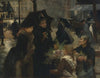 Rainy Day, Flower Seller