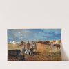 Rainy Day in Camp (1871) by Winslow Homer
