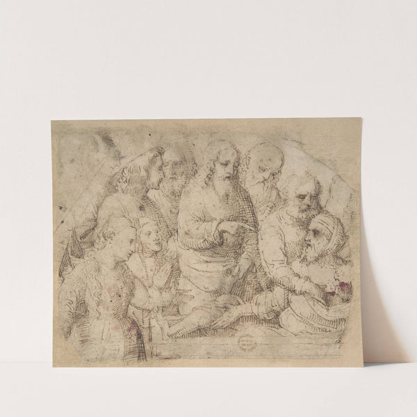 Raising of Lazarus by Lorenzo Lotto