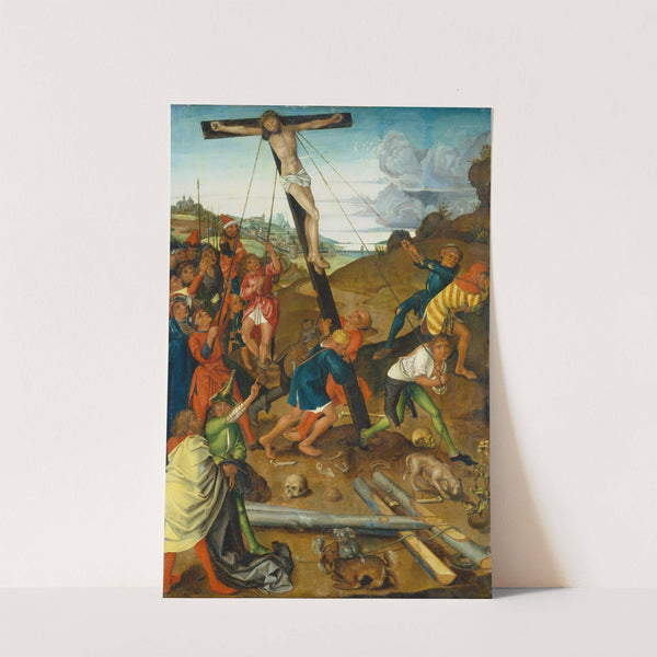 Raising of the Cross by Master of the Stötteritz Altar