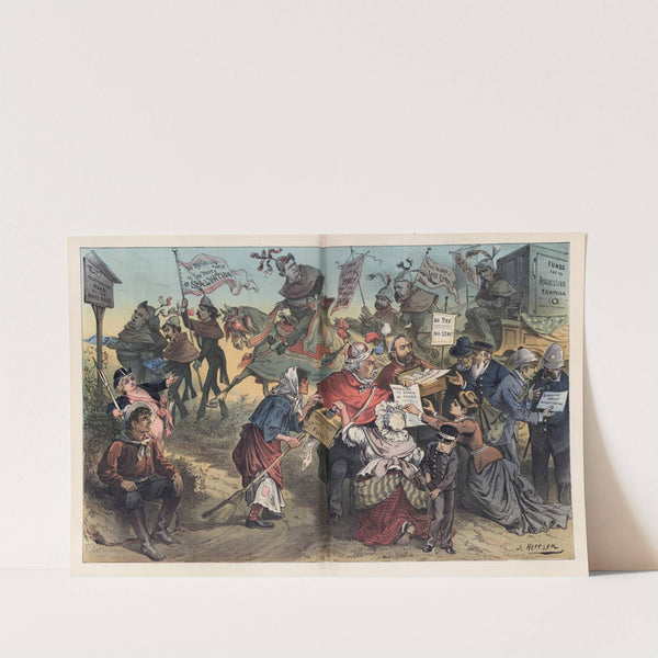 Raising the funds to buy the presidency by Joseph Ferdinand Keppler