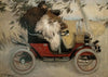 Ramon Casas And Pere Romeu In An Automobile (1901)