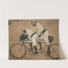 Ramon Casas And Pere Romeu On A Tandem (1897) by Ramón Casas
