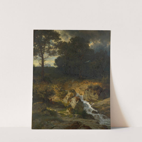 Ramsau near Berchtesgaden (1879) by Johann Gottfried Steffan