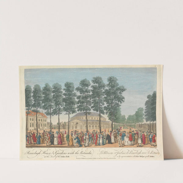 Ranelagh House & Gardens with the Rotunda at the Time of the Jubilee Ball by Thomas Bowles III