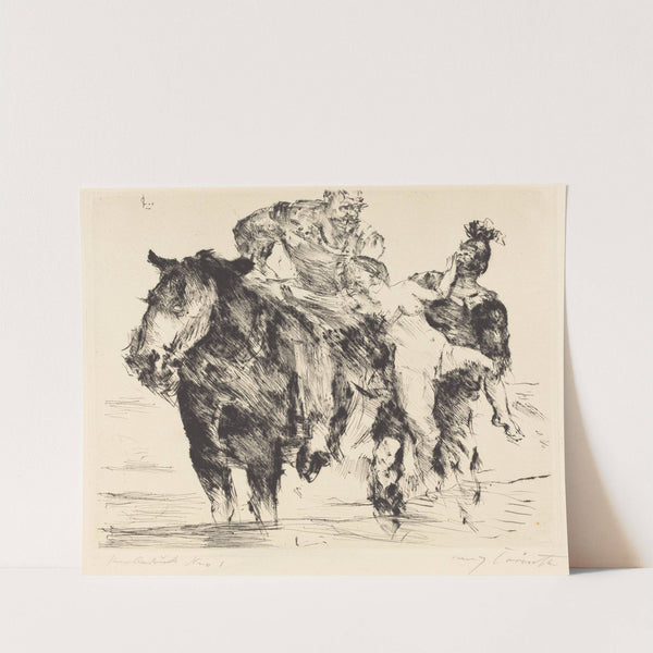 Rape (Frauenräuber) (1920) by Lovis Corinth