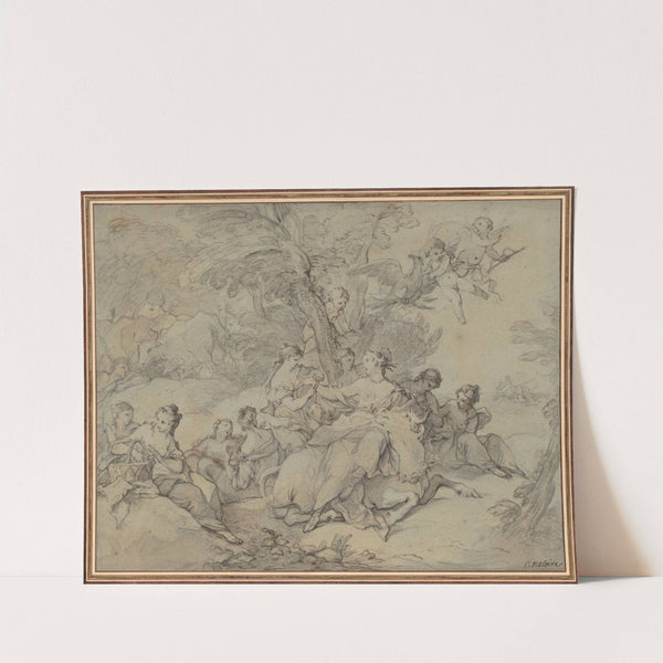 Rape of Europa (1731) by Charles Joseph Natoire