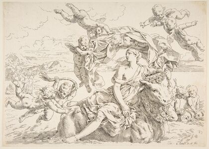Rape of Europa (ca. 1636)