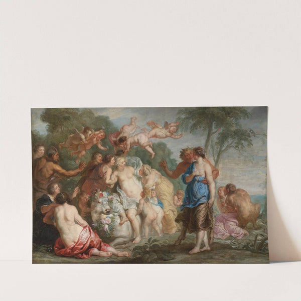 Rape Of Europa by Follower of Peter Paul Rubens