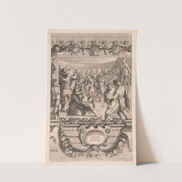 Rape of the Sabine Women (1659) by Jean Boulanger