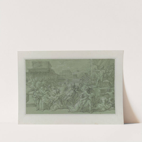 Rape of the Sabines (c. 1820) by Vincenzo Camuccini