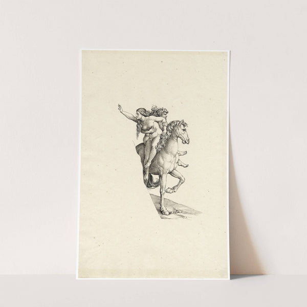 Rape of woman by a satyr by David Humbert de Superville