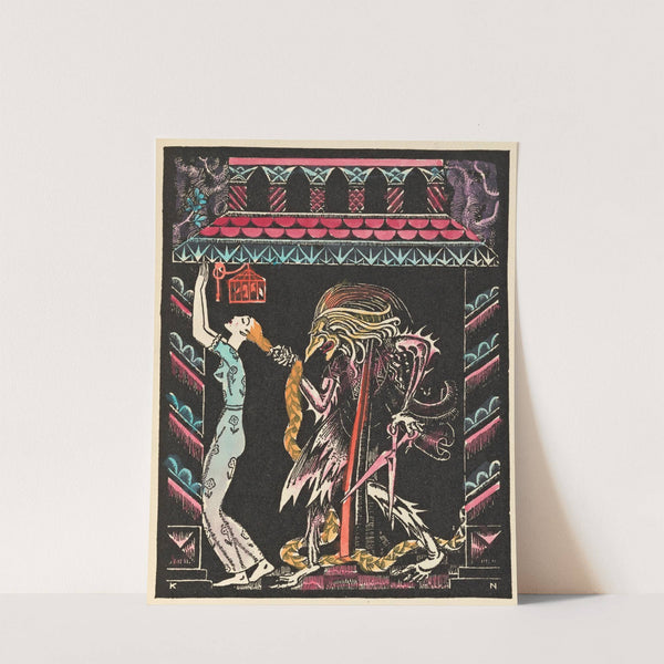 Rapunzel by Kay Rasmus Nielsen