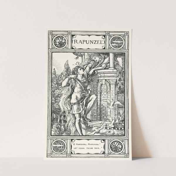 Rapunzel by Walter Crane