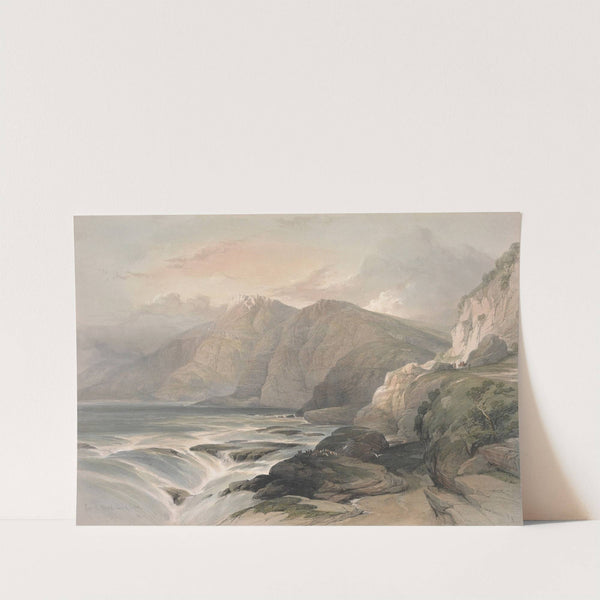 Ras-el Abiad, coast of Syria by David Roberts