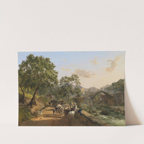 Rast an der Landstraße by Johann Nepomuk Rauch