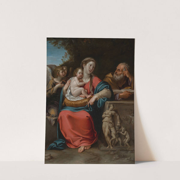 Rast auf der Flucht nach Ägypten by Francesco Albani