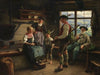 Rast des Jägers auf der Alm