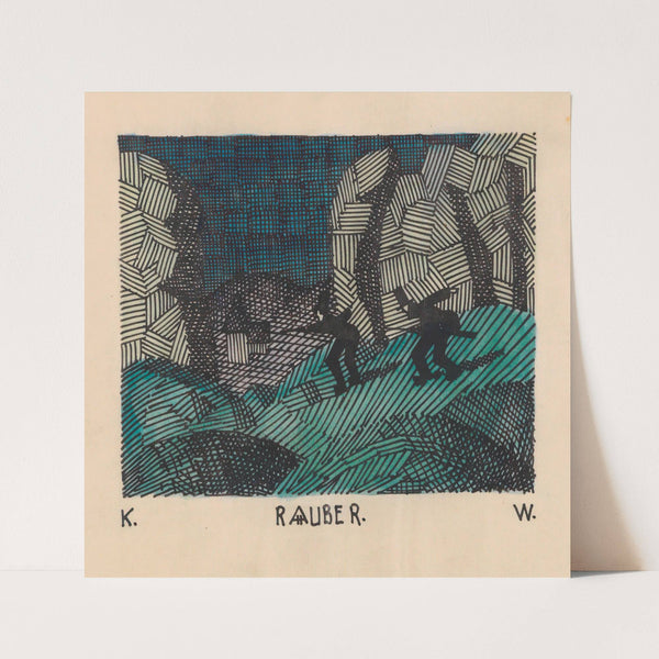 Räuber (around 1921) by Karl Wiener