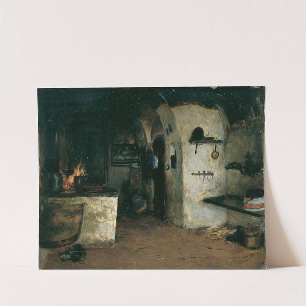 Rauchküche (1890) by Adalbert Franz Seligmann