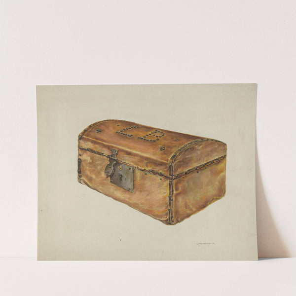 Rawhide Chest (c. 1937) by Gerald Transpota