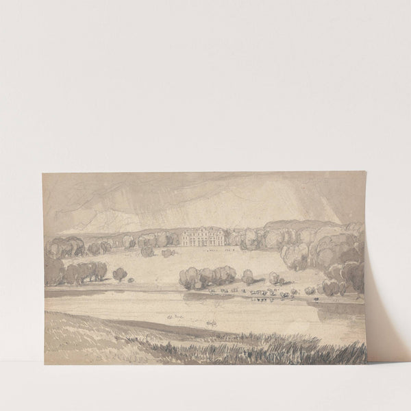 Raynham Hall, Norfolk (ca. 1818) by John Sell Cotman